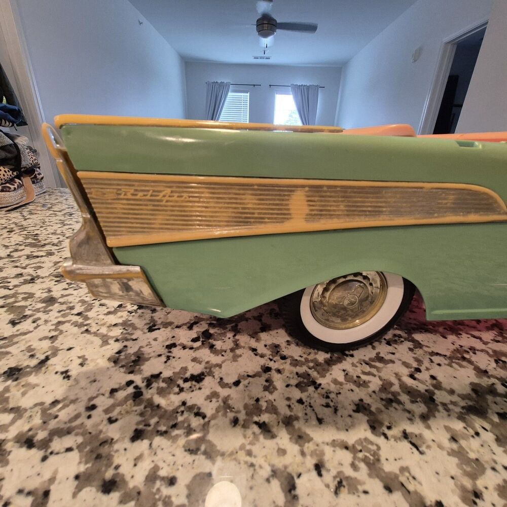VTG 1988 Mattel Barbie ‘57 Chevy Bel Air Convertible Doll Car Classic Childs Toy - Picture 10 of 10